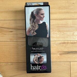 Hairdo by Hairuwear Long Wave Pony Wrap-Around Hairpiece - Chocolate Copper